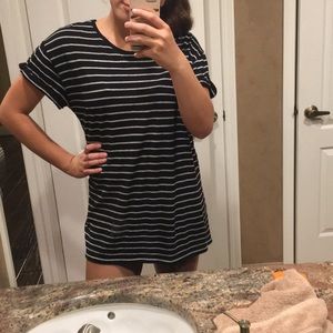 h&m over sized tee shirt/  tee shirt dress